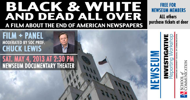 SOC Newseum Chuck Lewis Event